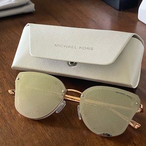Michael Kors reflective sunglasses